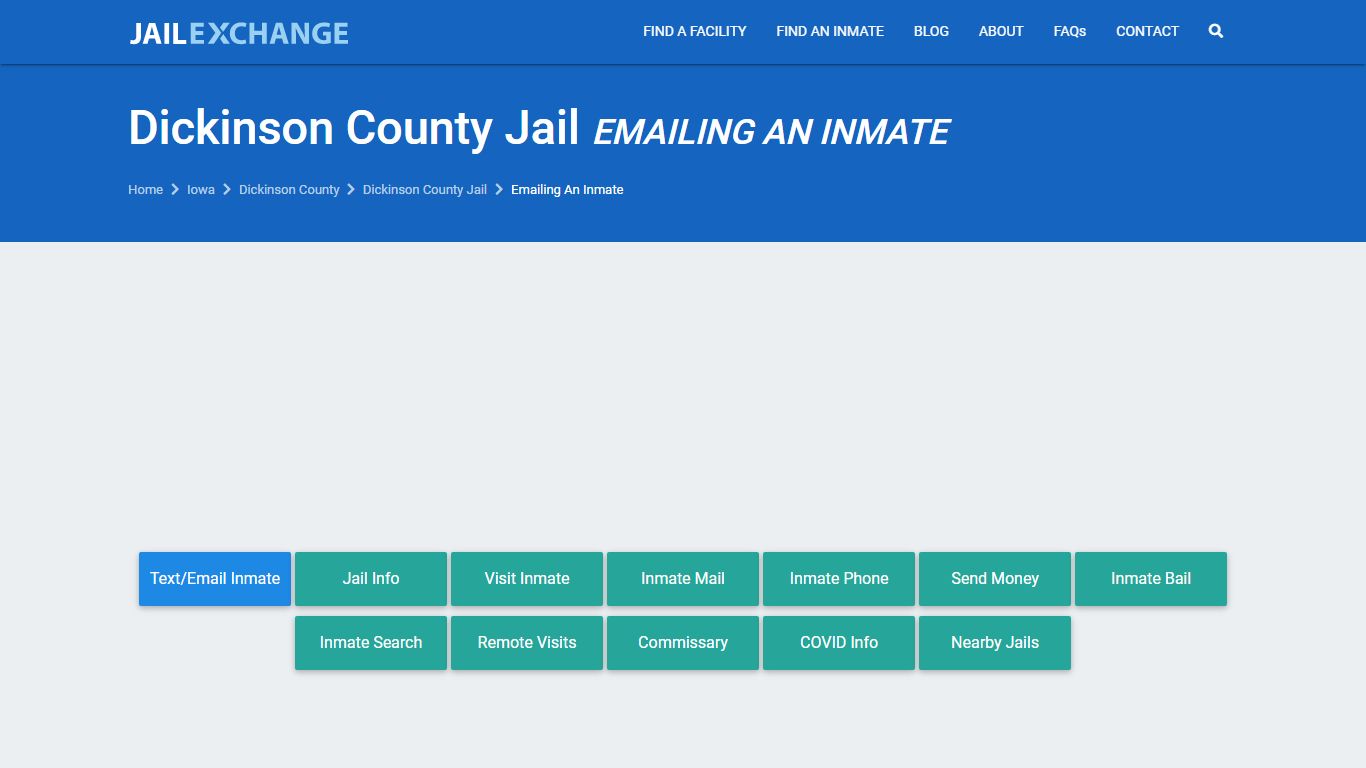 How to Email Inmate in Dickinson County Jail | Spirit Lake ...